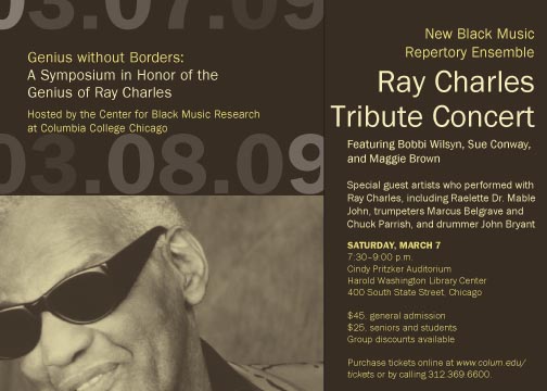 Ray Charles Tribute Concert March 7