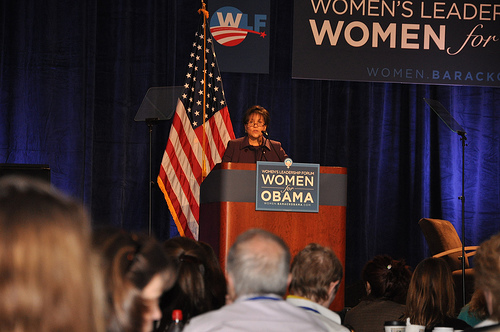 Obama Touts Women's Progress